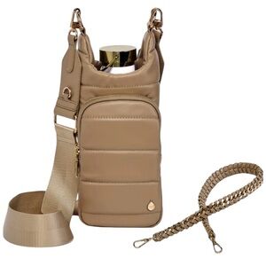 WANDERFULL HydroBag Stylish Tan Crossbody Bag Ideal for travel